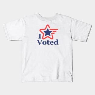 I Voted Kids T-Shirt